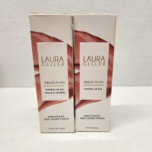 Laura GellerTreat-N-Go Tinted Lip Oil Finish Line 2 Pack